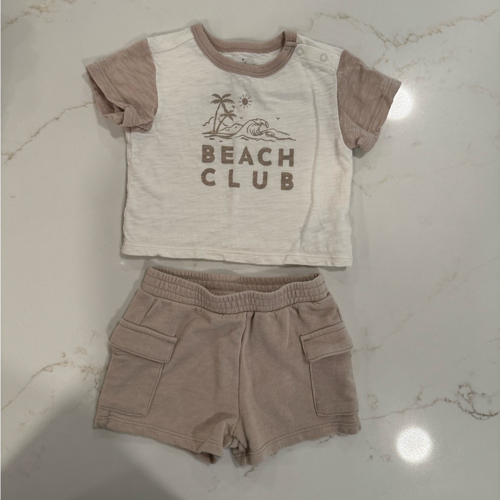 Matching Shirt and Shorts Set